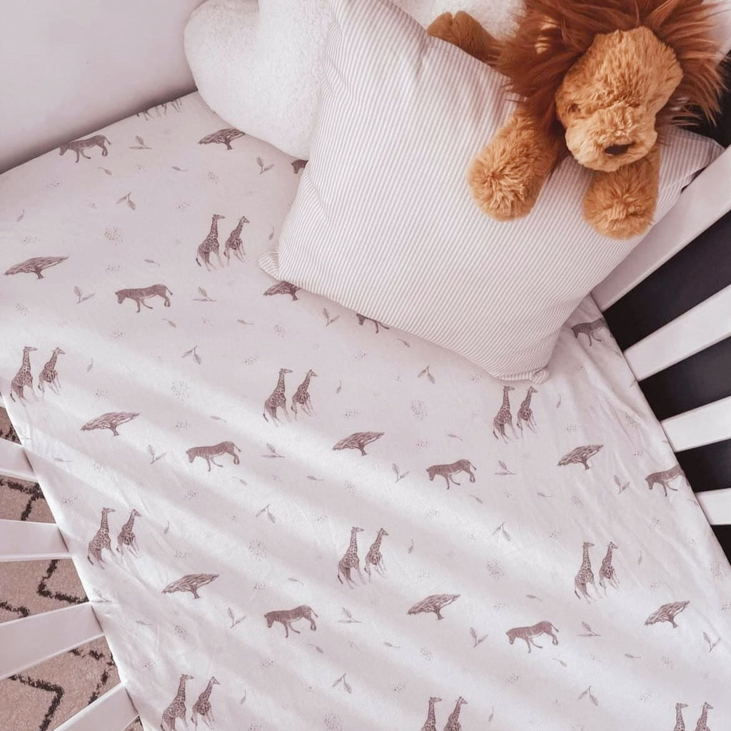 Jungle Safari - Fitted Sheet - SECONDS